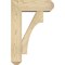 Ekena Millwork Westlake Craftsman Rough Sawn Bracket w/ Offset Brace, Douglas Fir, 6"W x 16"D x 24"H BKT0604X16X24WTL04RDF - alternate 4